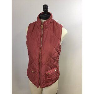 Womans Love Tree Vest Size Medium Salmon Color